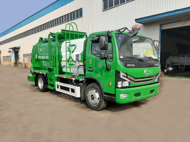 東風(fēng)多利卡D7標(biāo)準(zhǔn)版 黃牌9方餐廚垃圾車